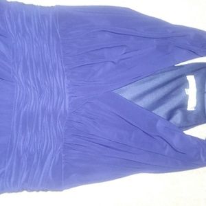 Purple beautiful elegant dress